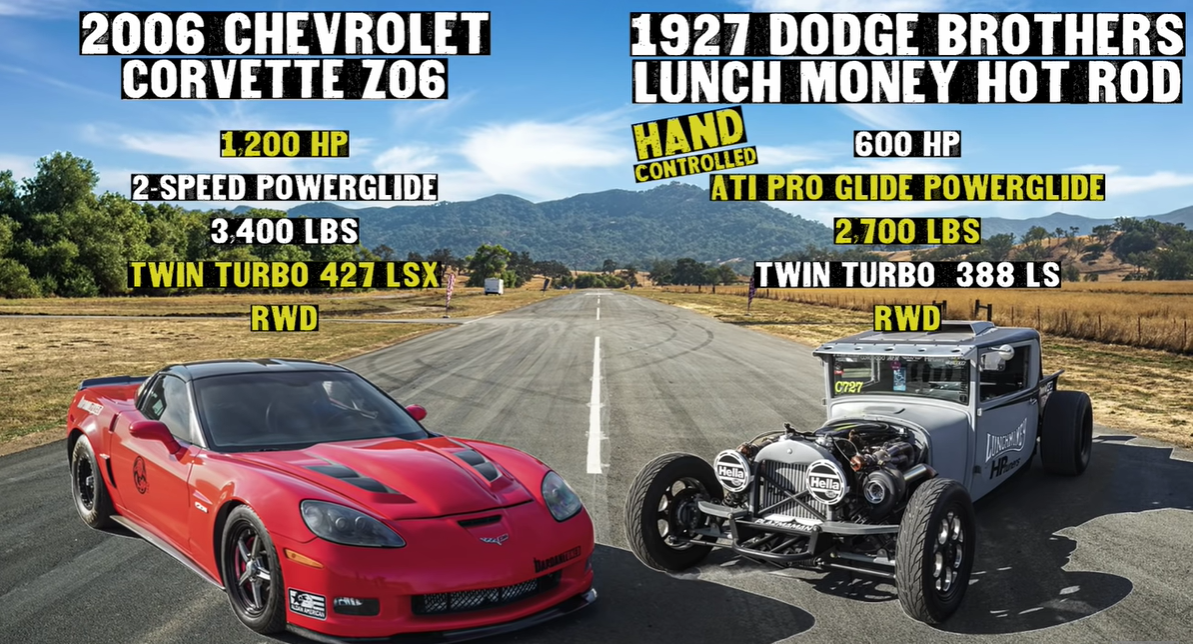 Twin turbo LS Corvette and Dodge