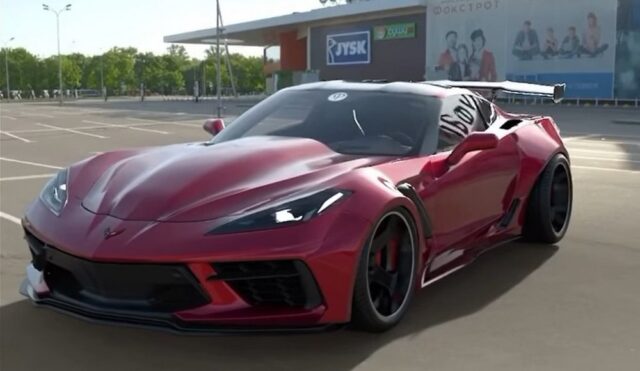 Front Engine C8 Corvette ZR1