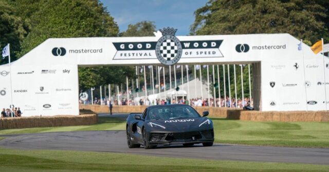 Sam Schmidt C8 Corvette Goodwood Festival of Speed