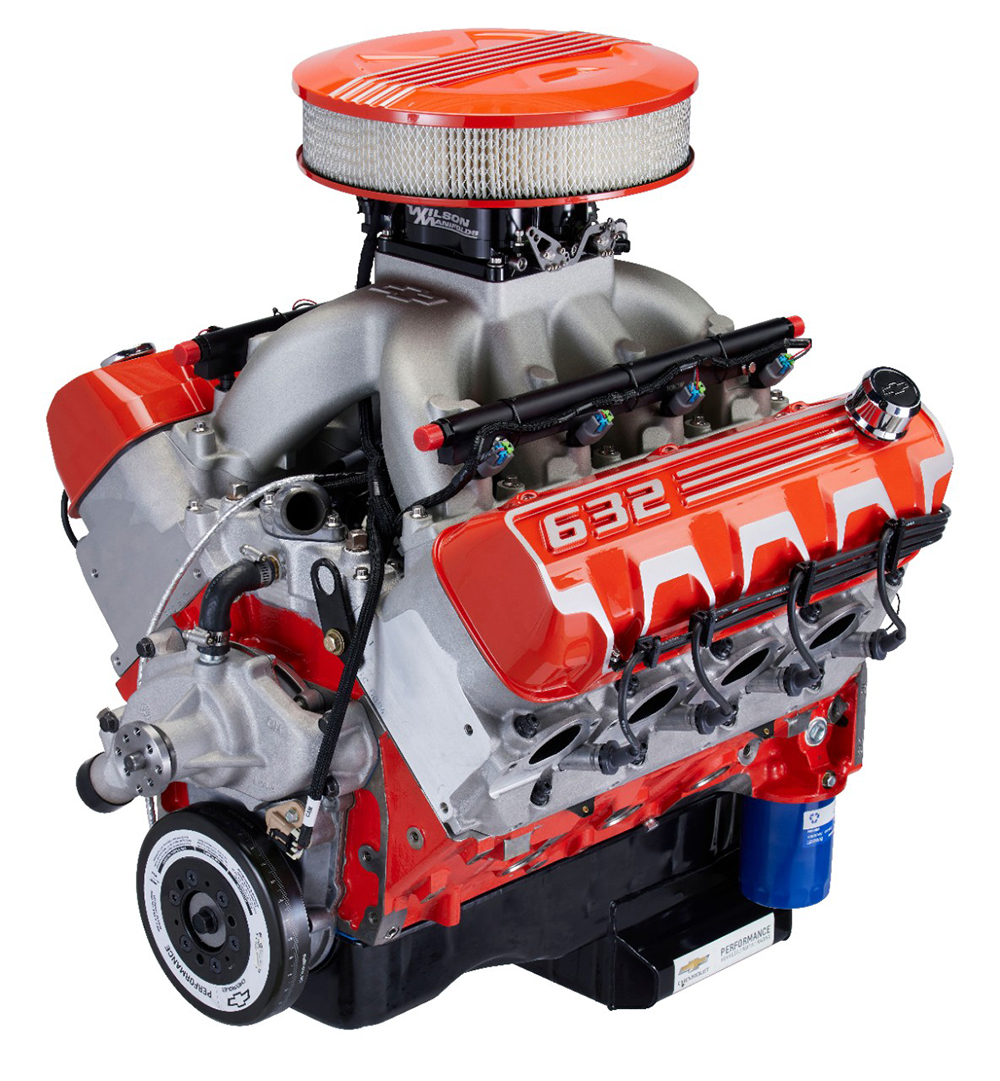 Chevrolet Performance ZZ632 crate engine big block 1,004 horsepower