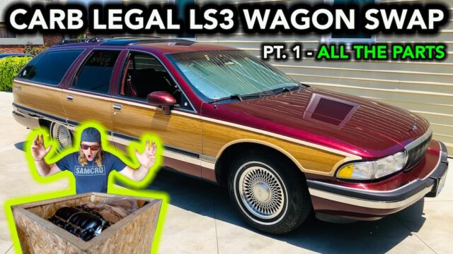CARB Legal LS3 Wagon Swap Project for LS1Tech.com!