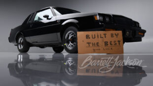 Last Buick Grand National Sold at Scottsdale Barrett-JAckson Auction 2022