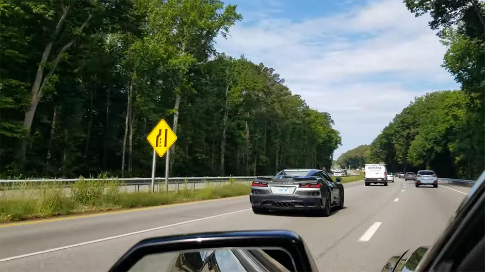 2023 Chevrolet Corvette Z06 spotted in public