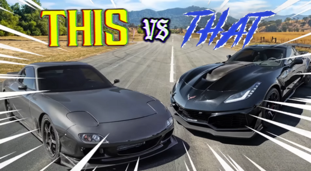 1994 LS3-Swapped FD Mazda RX7 v. 2019 C7 Chevy Corvette ZR1