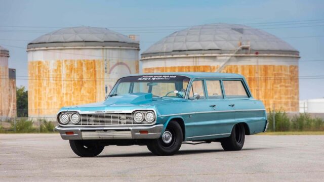 ProCharged, LS-Swapped 1964 Bel Air Wagon