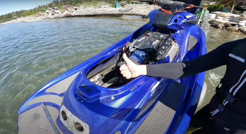 LS-Swapped Yamaha Jet Ski Is Pure Insanity on the Water 