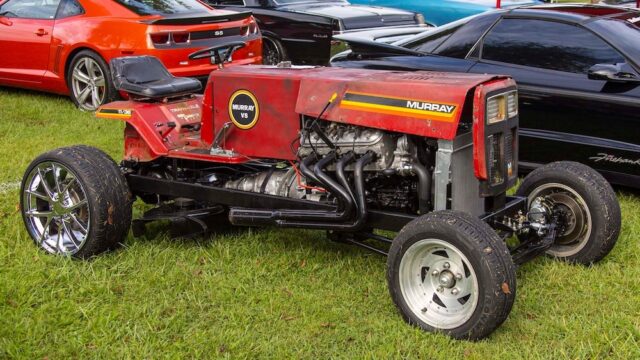 LS-Powered Riding Lawnmower