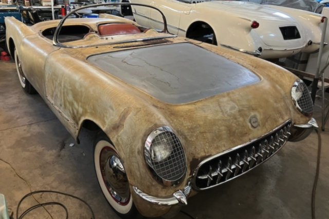 License Plate Rivets Lead To Discovery Of Oldest ’53 Corvette Known