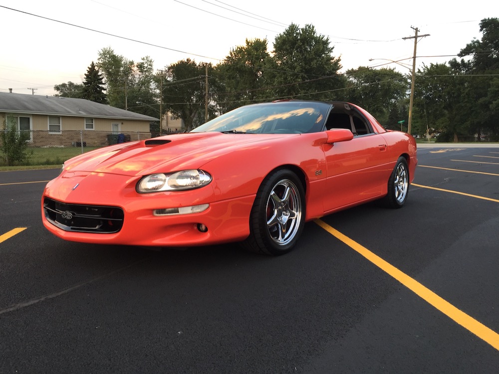 Hugger Orange Fourth-Gen Chevy Camaro