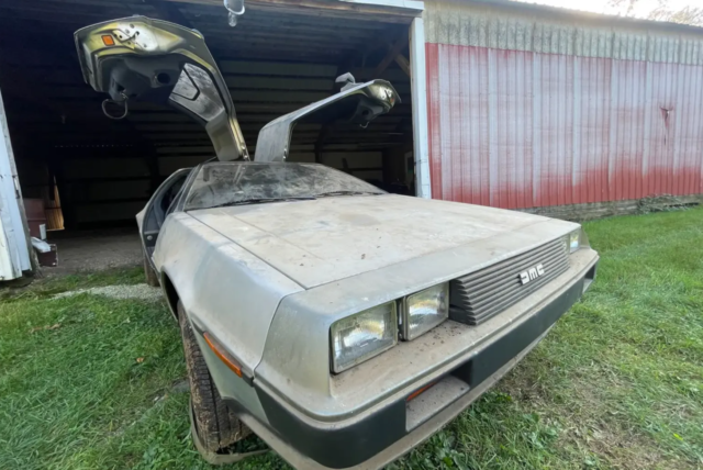 Barn Find: 1981 DeLorean with Under 1,000 Miles