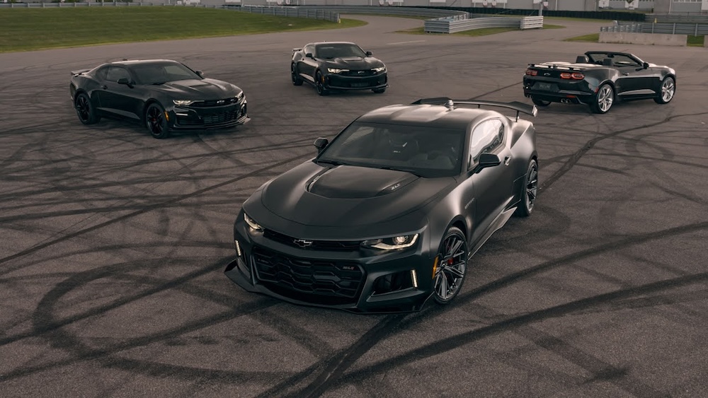 2024 Chevy Camaro Gets New Panther Black Matte Paint