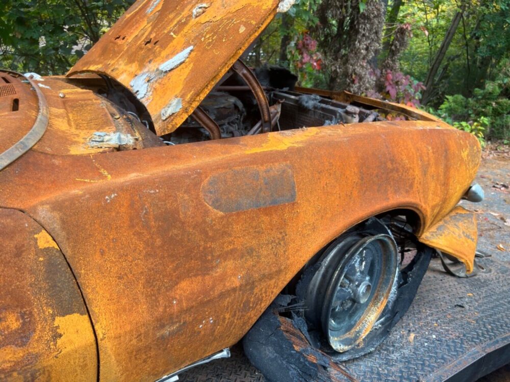 Too Far Gone? Owner Sees If Burnt Camaro SS RS Has Salvageable Engine.
