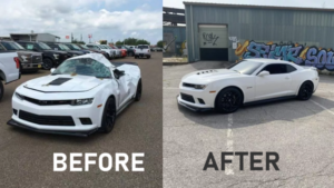 Smashed Camaro Z28 Was Reportedly Repaired and Sold!