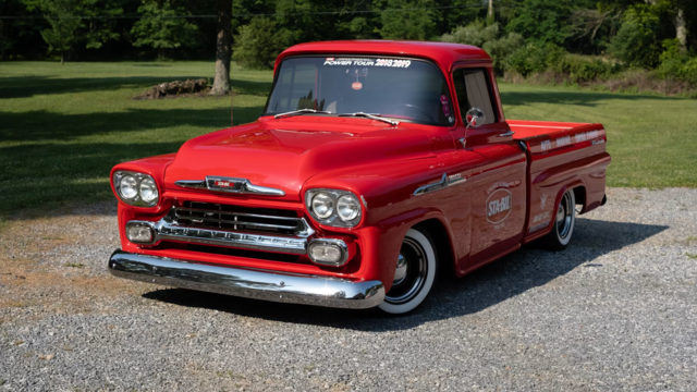 Sta-Bil 1958 Chevy Apache With LS3 Power Is Headed to Auction