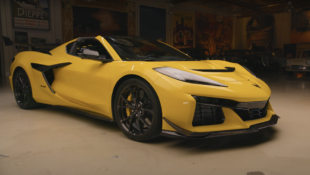 GM President Mark Reuss Brings 2025 Corvette ZR1 by Jay Leno’s Garage