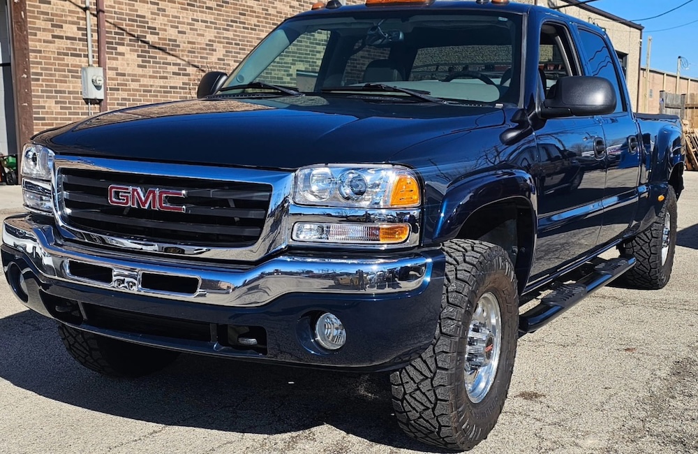 GMC Sierra Quadrasteer Hellcat Supercharger Swap